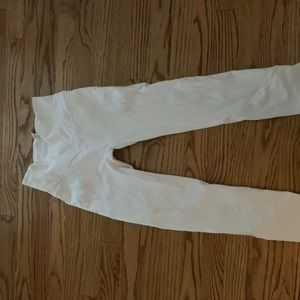 LULULEMON white all the right places crop 23’